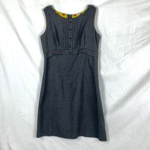 Fabulous 1960s Juniorite Wool Jumper XS-S Mini Tucks MOD Preppy School Girl